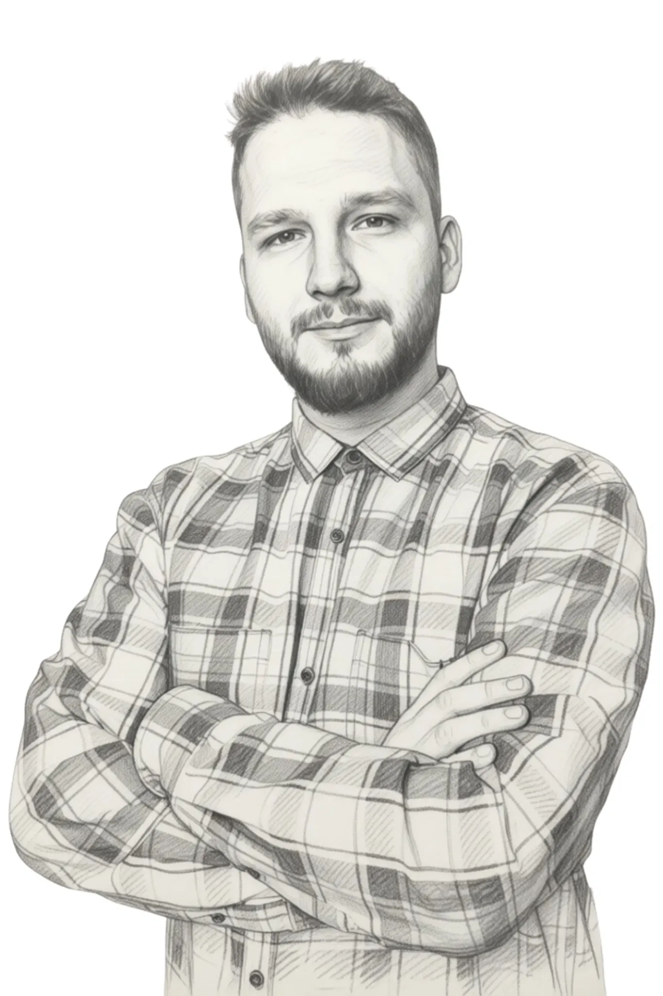 Portret Adriana, konsultanta marketingowego